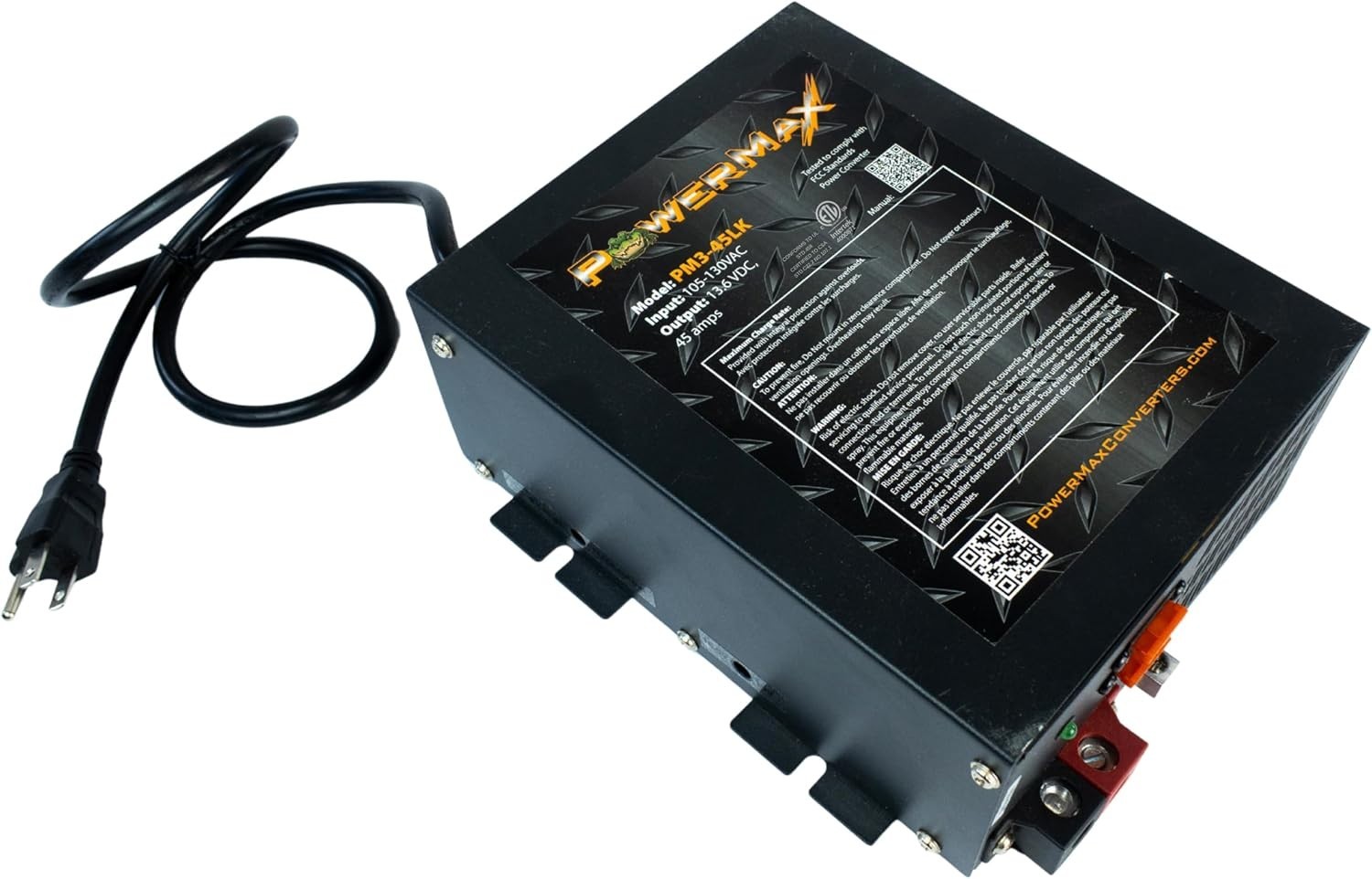 PM3-45 AC to DC Converter 110/120 V 45Amp Battery Charger