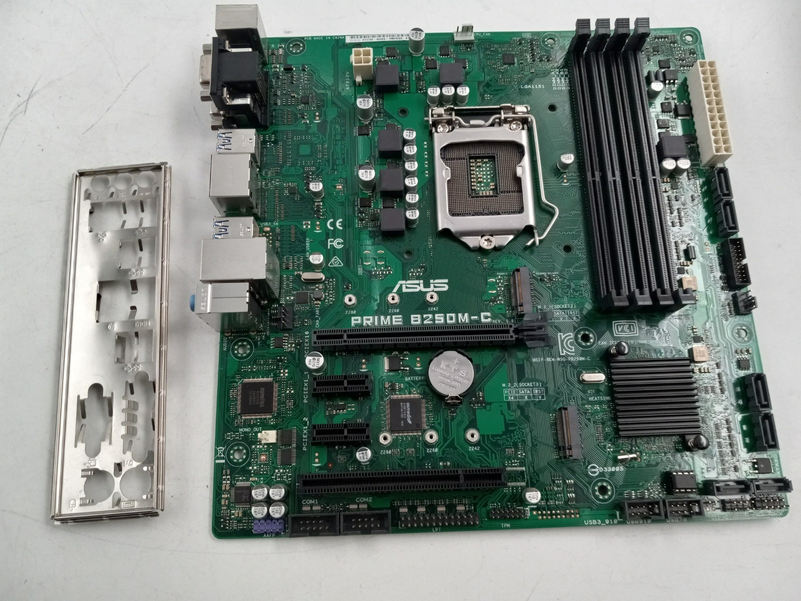 ASUS PRIME B250M-C LGA1151 MOTHERBOARD (MBA80)