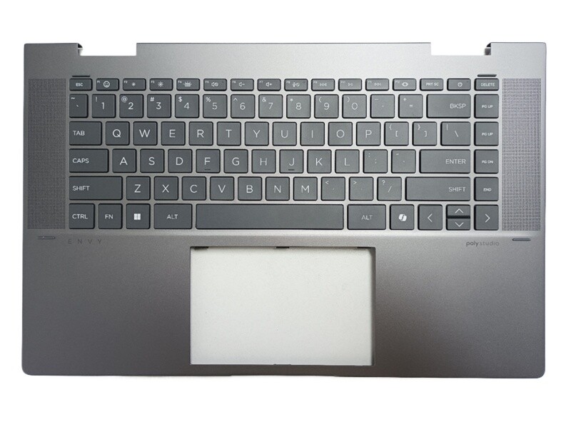 New for HP ENVY X360 15-FE 15-FE0013DX 15-FE0053DX Palmrest Keyboard gray color