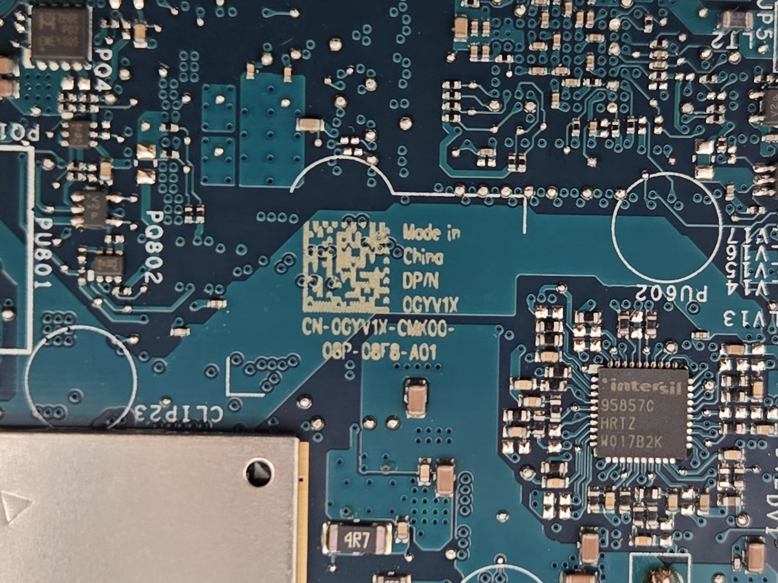 Dell Latitude 7410 Motherboard i5-10210U w/ Audio Daughterboard 0GYV1X 0WDKDT