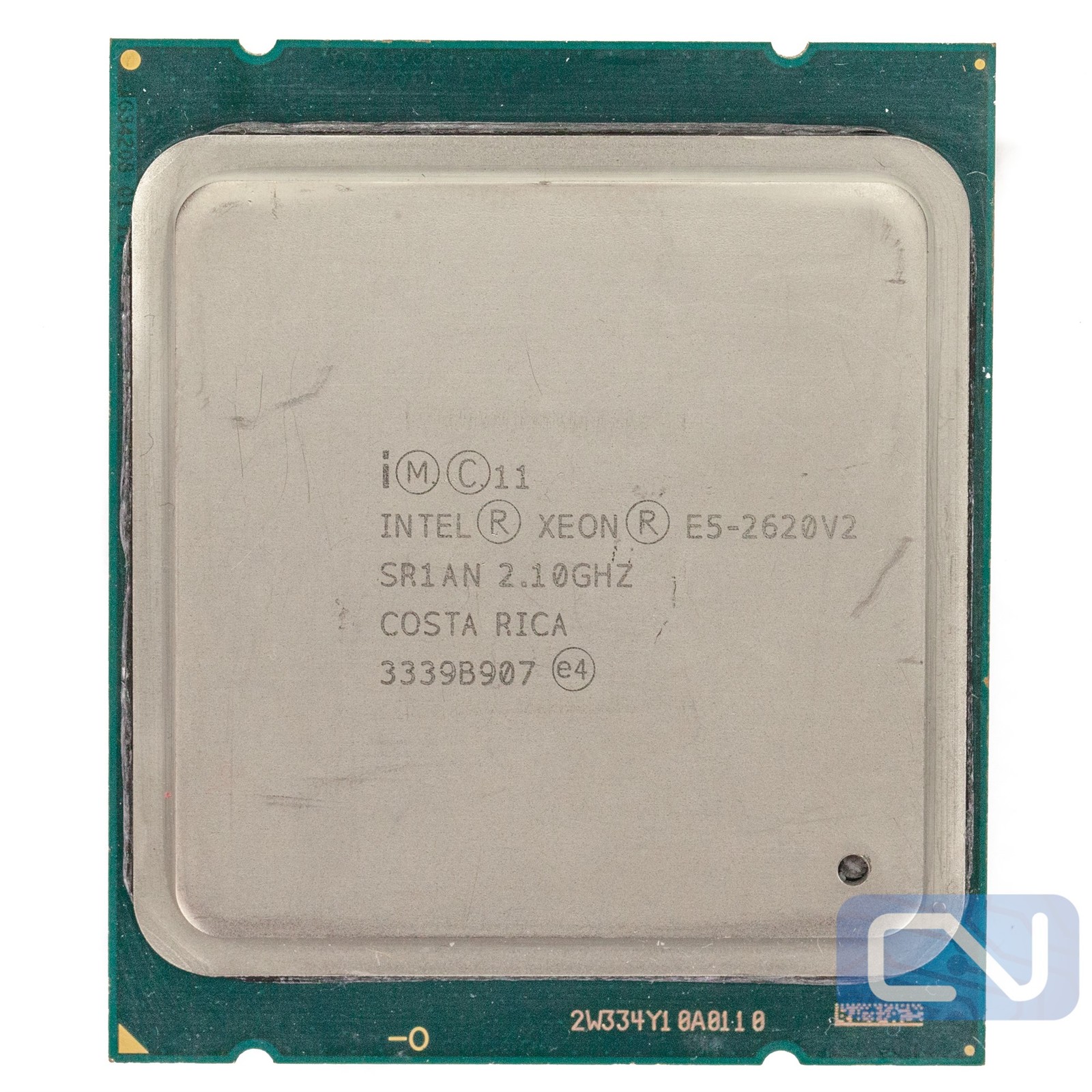 Intel Xeon E5-2620 V2 SR1AN 2.1GHz 15MB 6 core LGA2011 Clean Pull CPU Processor