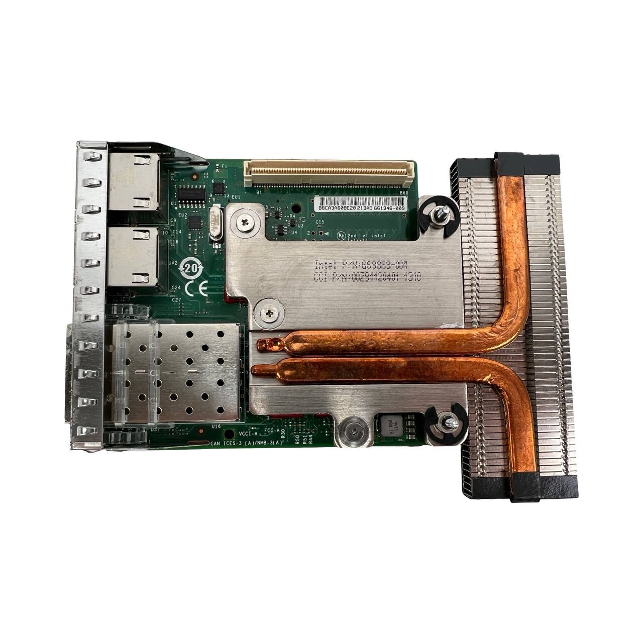 Dell Intel X520/I350 Quad Port 2x 10Gb SFP+ 2x 1Gb RJ45 NDC C63DV