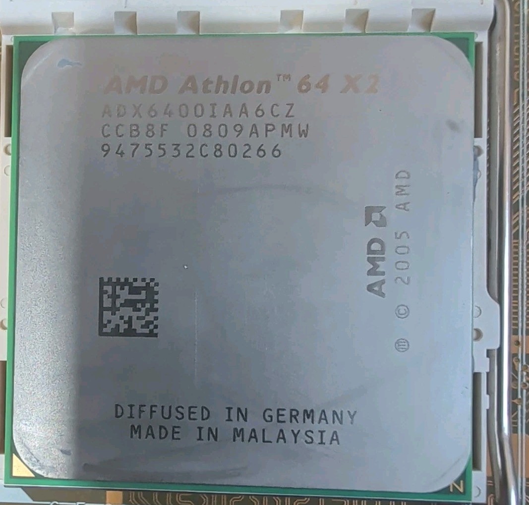 AMD Athlon 64 X2 6400+ ADX6400IAA6CZ – Dual Core – 3.2 GHz – Sockel AM2