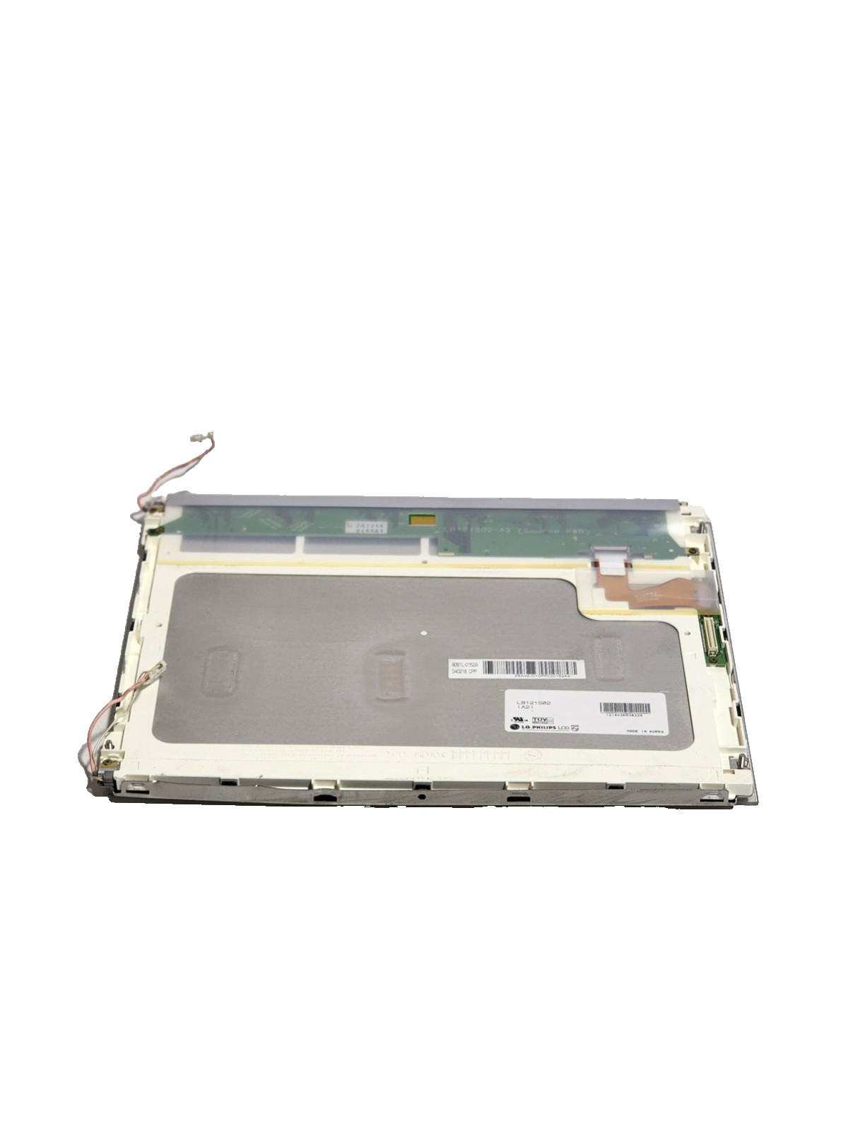 LG Philips LB121S02 12.1″ TFT 800 x 600 SVGA LCD Module used.
