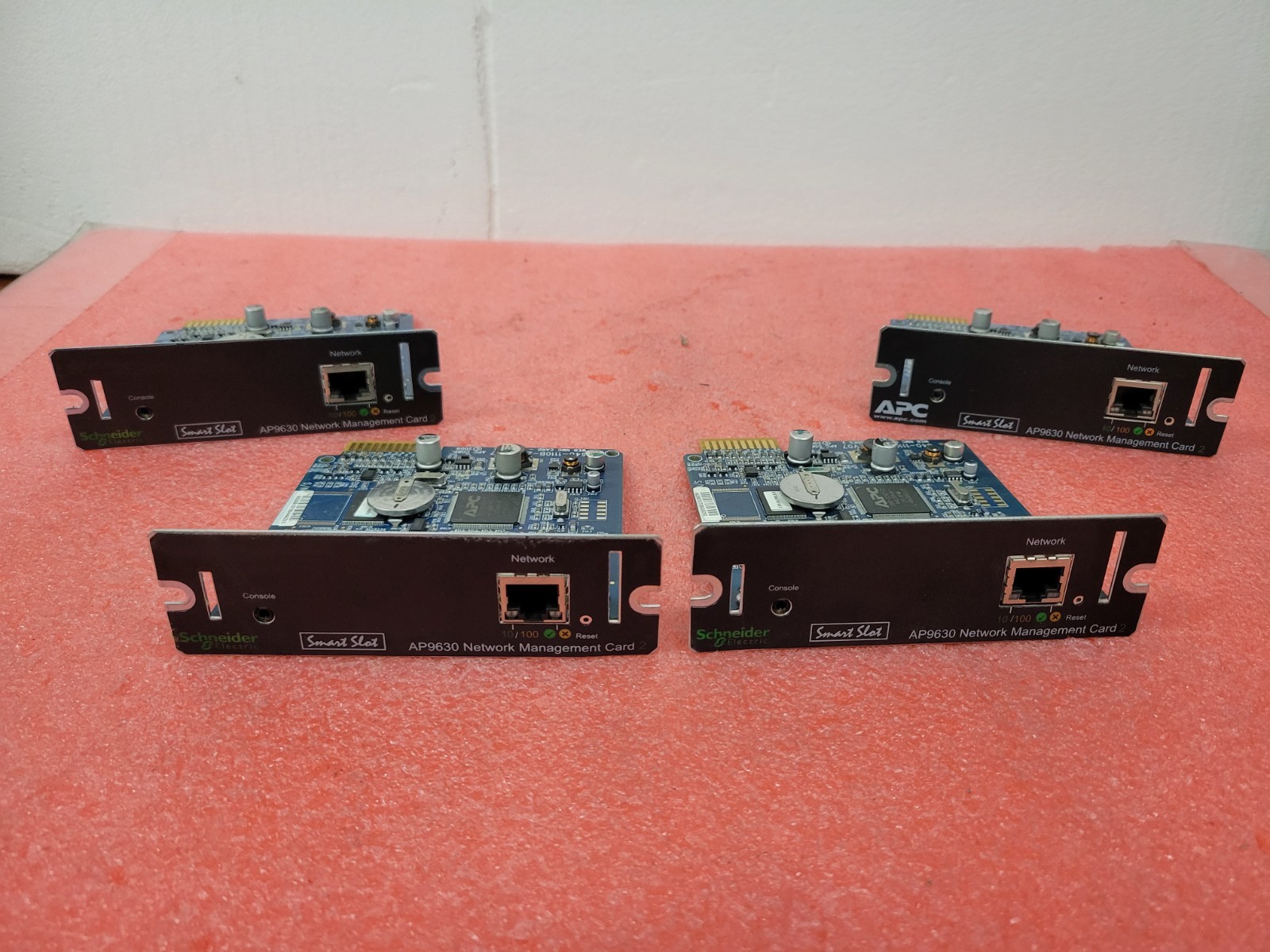 LOT OF 4 APC AP9630 UPS Network Management Card 2 | O370