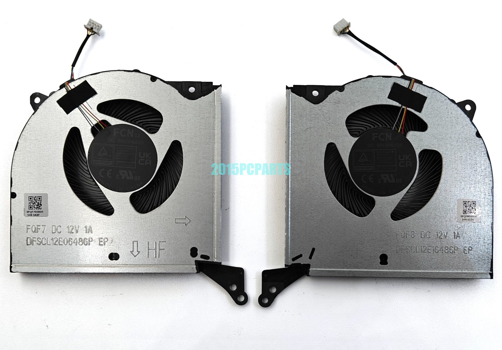 New for Lenovo Legion Pro 7 16IRX9H 16ARX8H 16IRX8 16IRX8H 82WQ CPU & GPU Fans