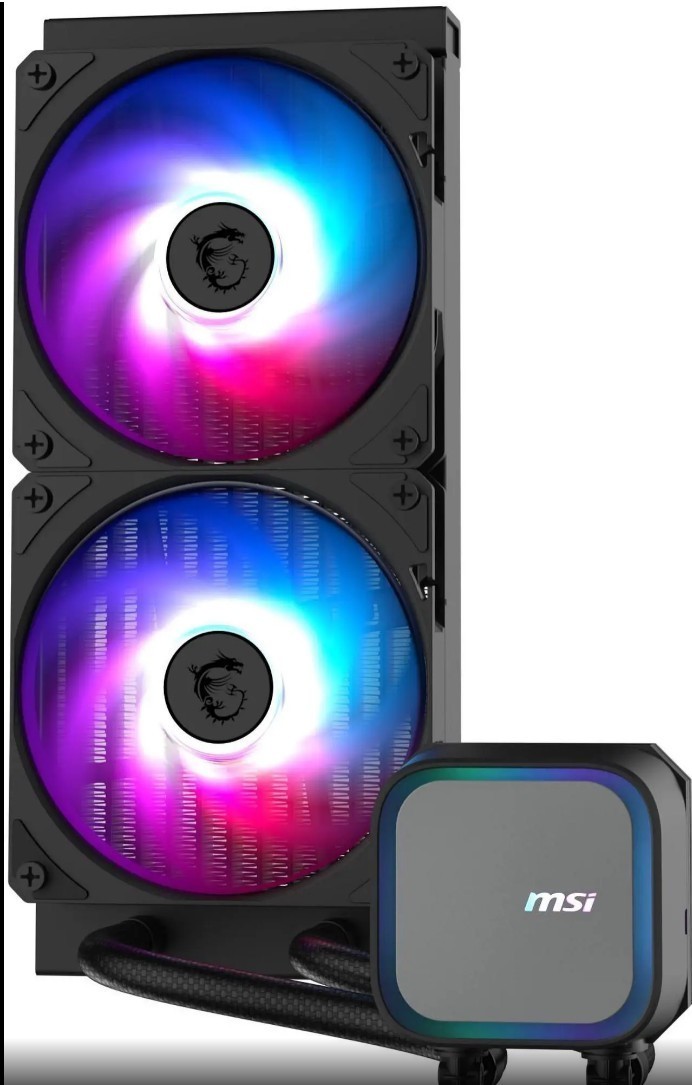 MSI MAG Coreliquid A13 240 – AIO ARGB CPU Liquid Cooler – 240mm Radiator