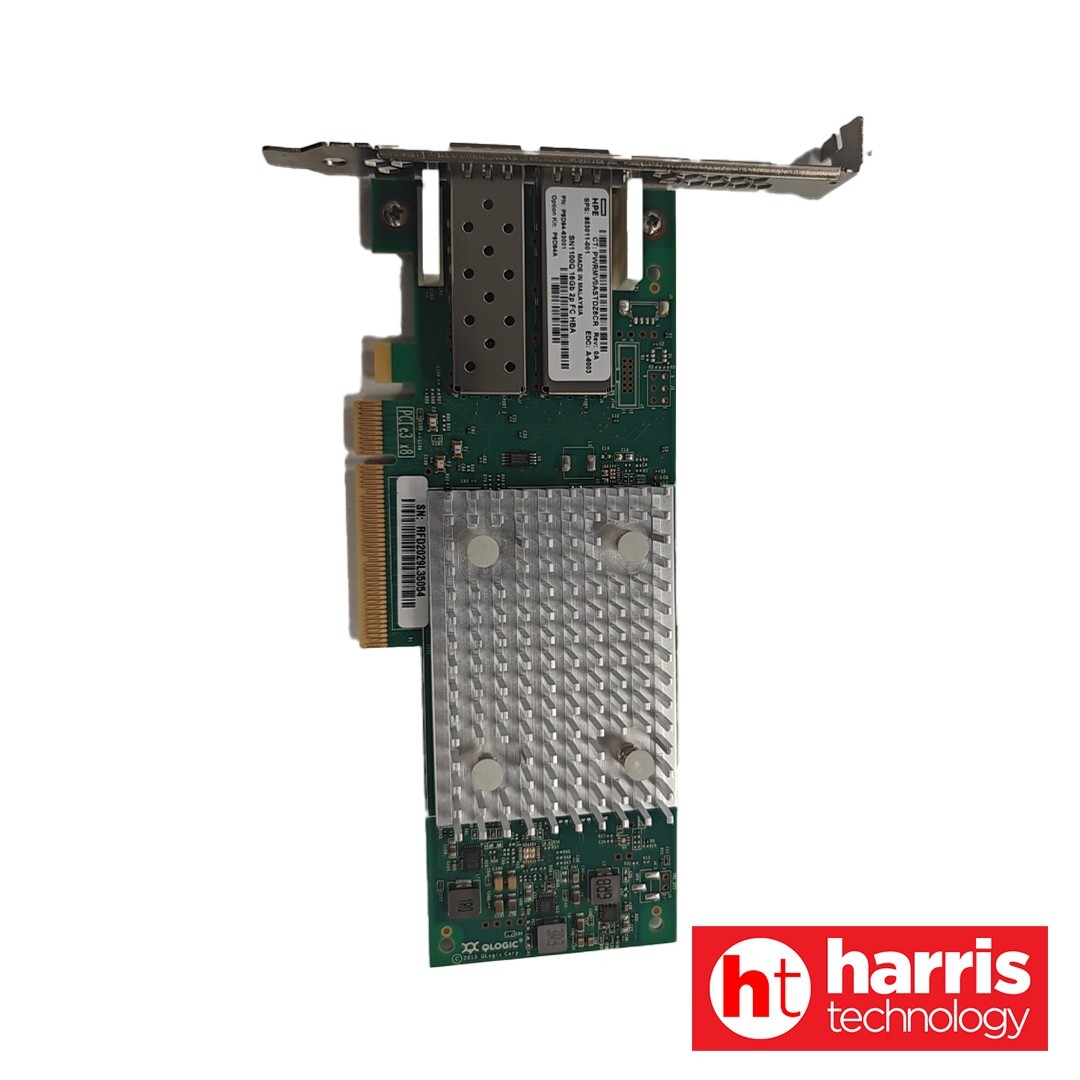 HPE QLE2692-HP P9D94A SN1100Q 16Gb 2P Dual Port FC HBA 853011-001 w/ 2 SFPs