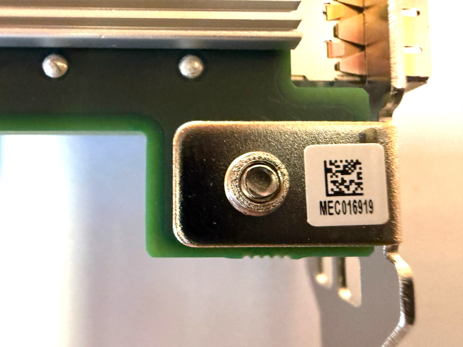 NIVIDIA / MELLANOX MCX653106A ConnectX-6 HDR 100GbE (H7)