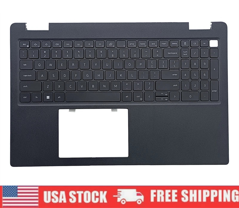 Palmrest Keyboard Backlit For Dell Latitude 3520 E3520 0DJP76 DJP76 Black USK