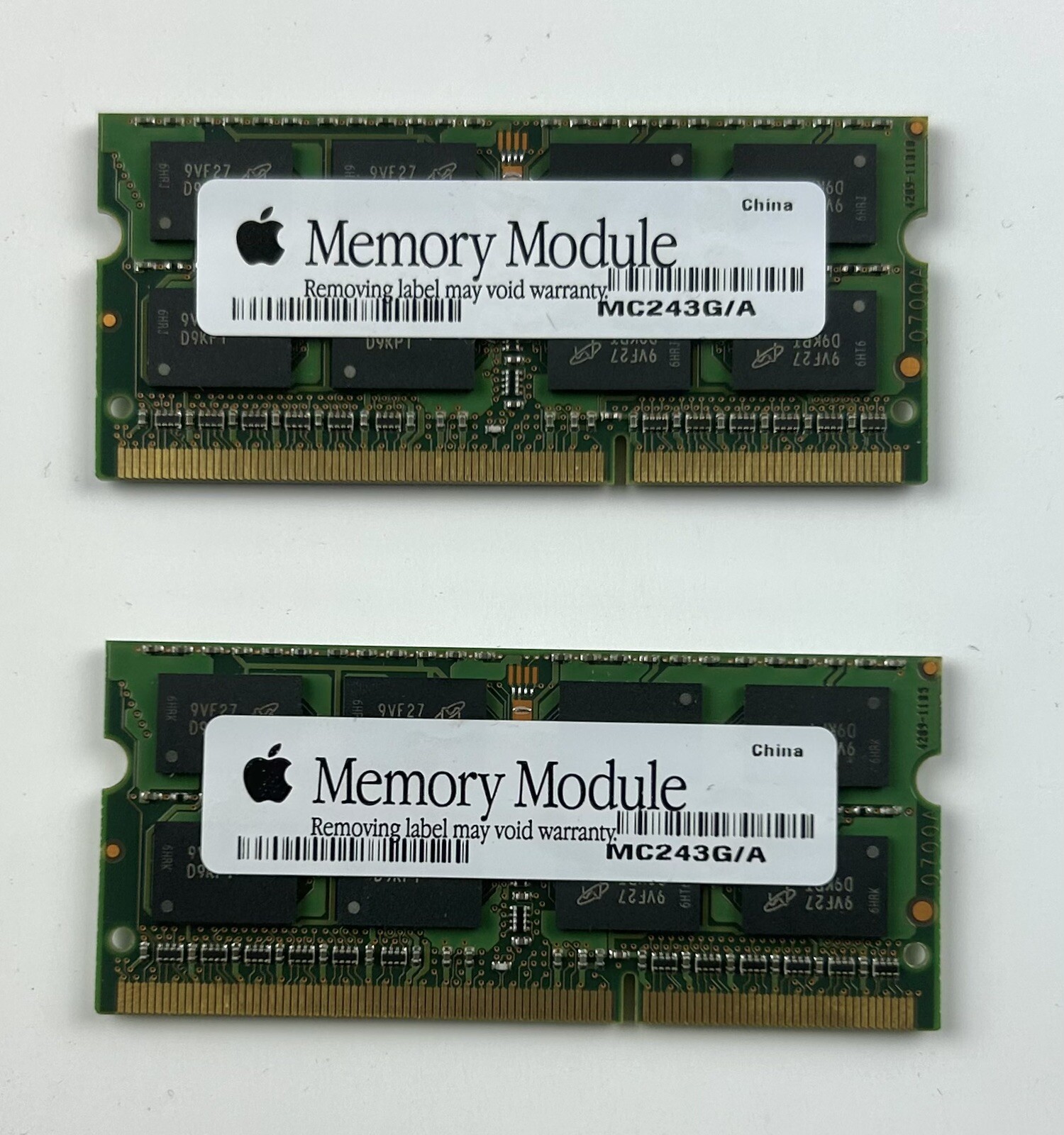 Apple Memory Module MC243G/A 2GB 2RX8 PC3-8500S-7-10-F1 MT16JSF25664HZ