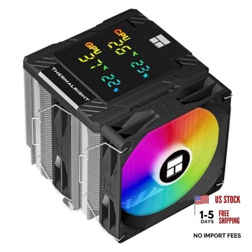 Peerless Assassin 120 Digital ARGB Black CPU Cooler Air PA120 D ARGB Black