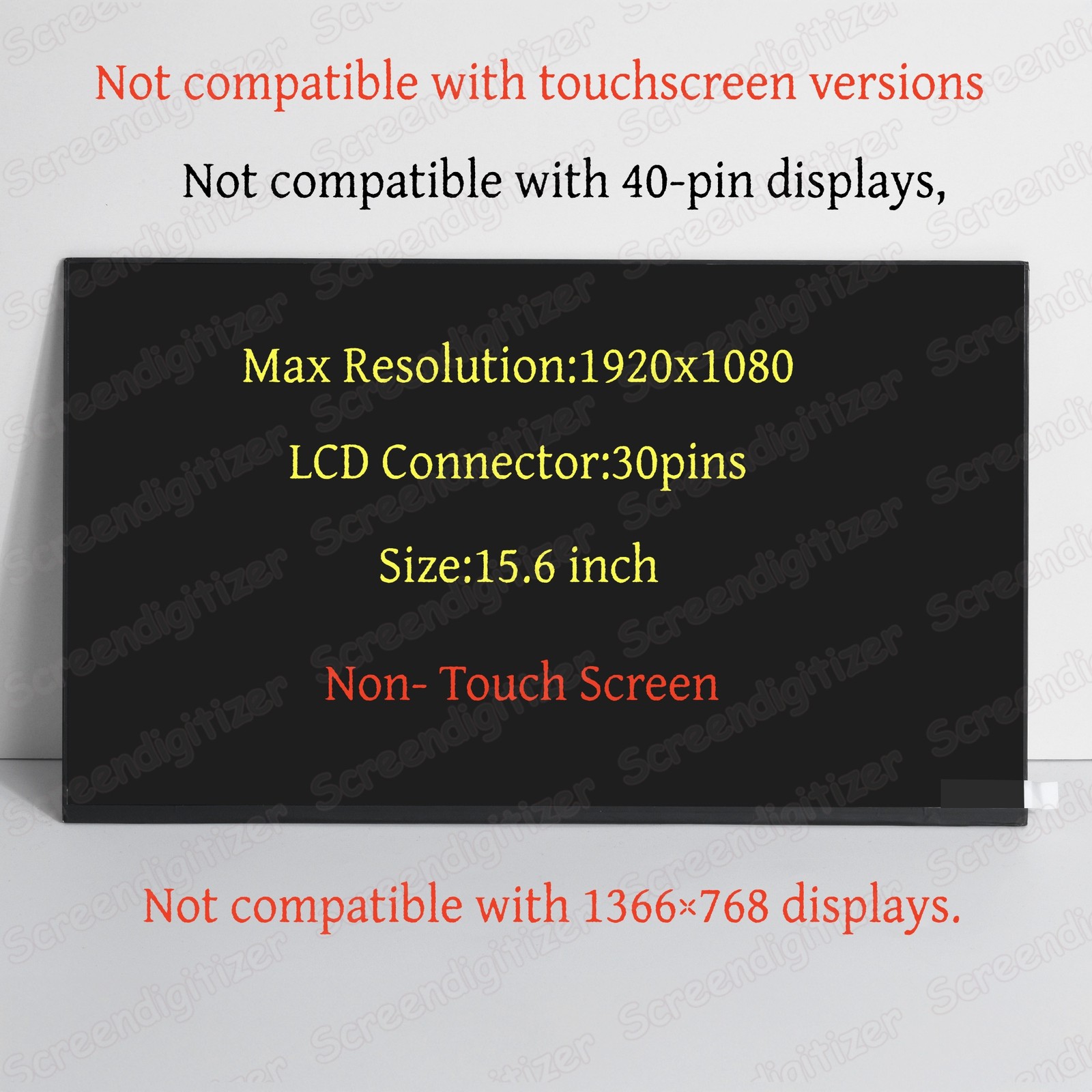 IPS LCD Screen Front for ASUS ZenBook 15 UX534F UX534FAC UX534FT UX534FTC