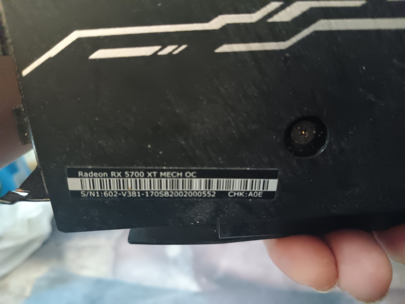MSI AMD Radeon RX 5700 XT 8GB + ID Water Cooled Ice RGB flow 240 MM