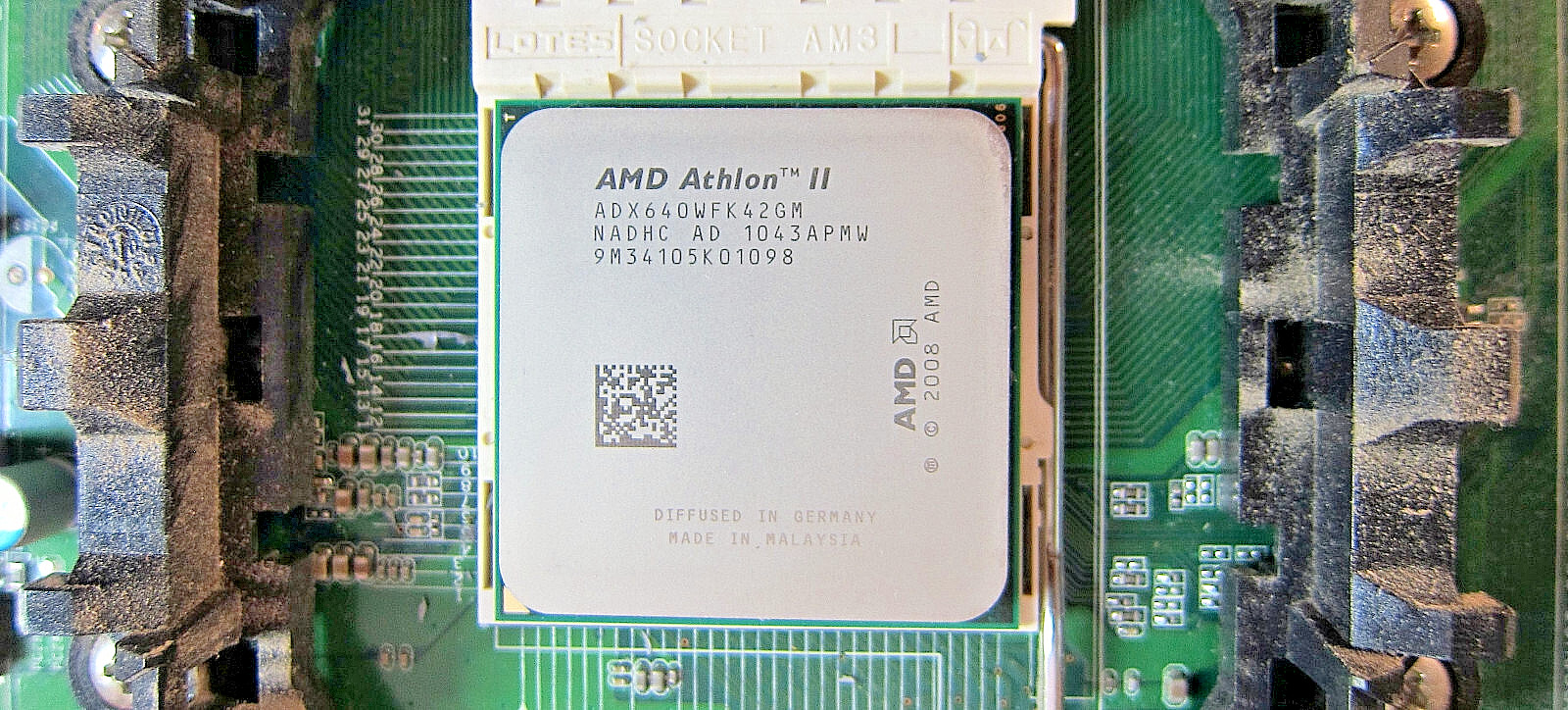 Genuine HP H-ALVORIX RS880-uATX w/ AMD Athlon II X4 640 3GHz CPU, 8GB RAM, WiFi