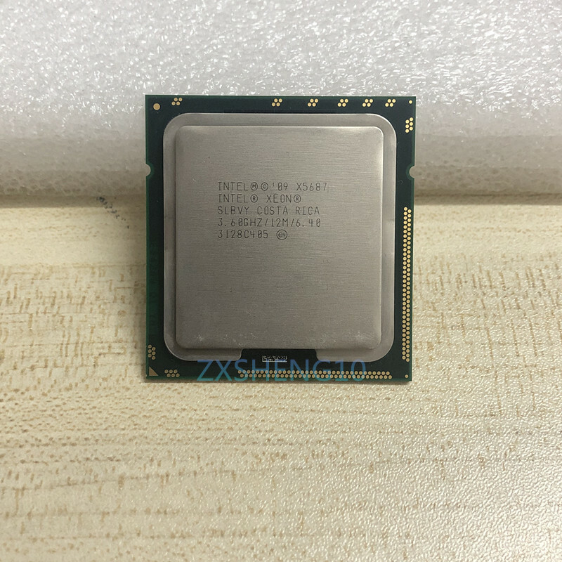 Intel Xeon X5687 CPU Quad-Core 3.6GHz 12 M SLBVY LGA 1366 Processor