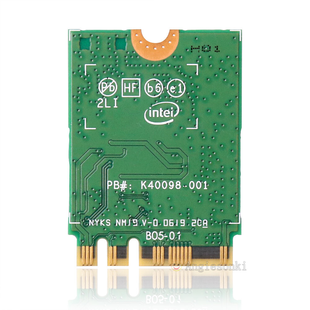 Killer 1650X AX200MGW Wi-Fi 6 2.4Gbps Dual Band Bluetooth 5.1 NGFF card TKNXX