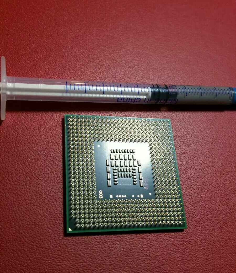 🔥SLAYQ INTEL CORE DUO T8300 2.4GHZ CPU LAPTOP SOCKET P with thermal paste🔥