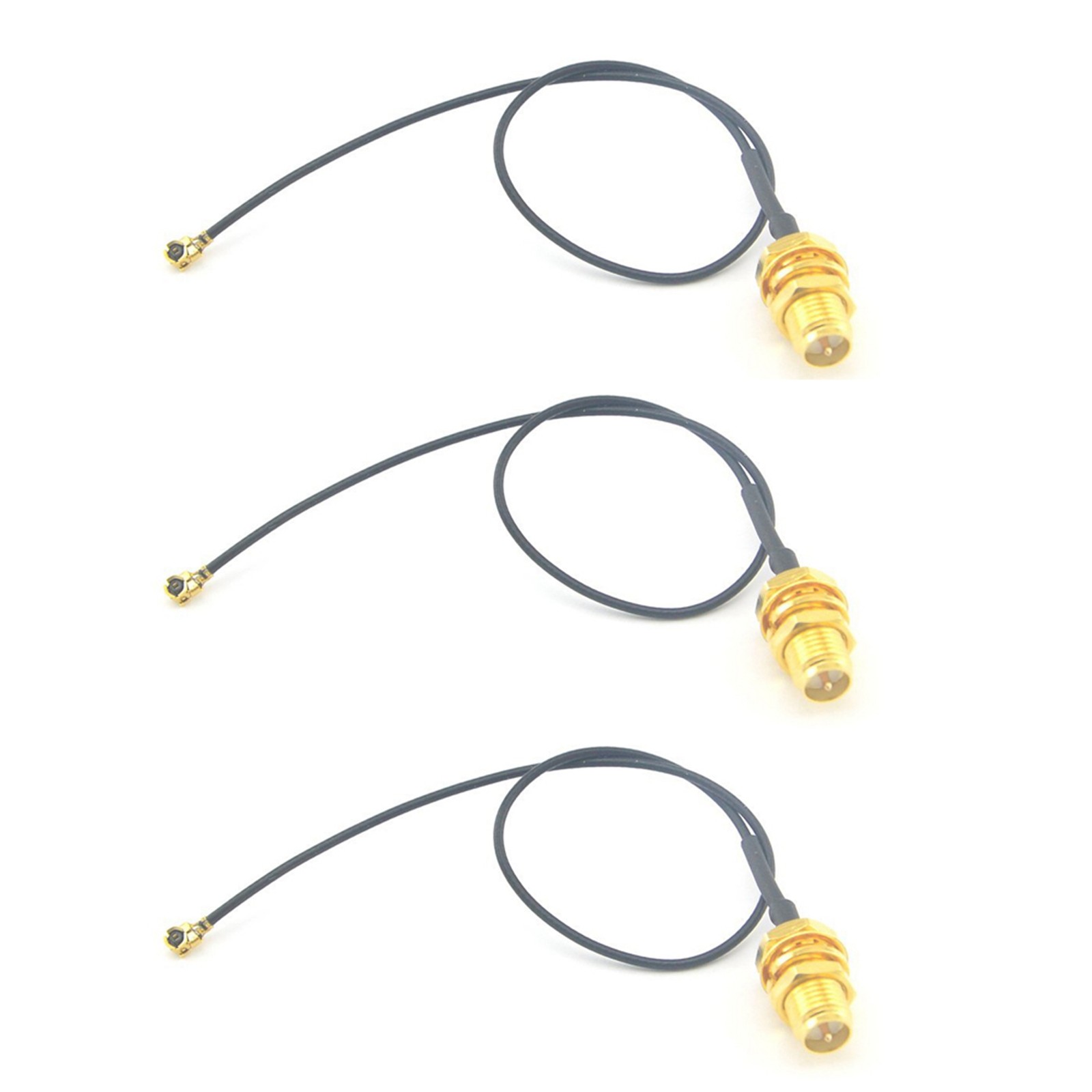 U.FL PCI to RP-SMA Pigtail Antenna WiFi Cable Pack of 6 D7J38432