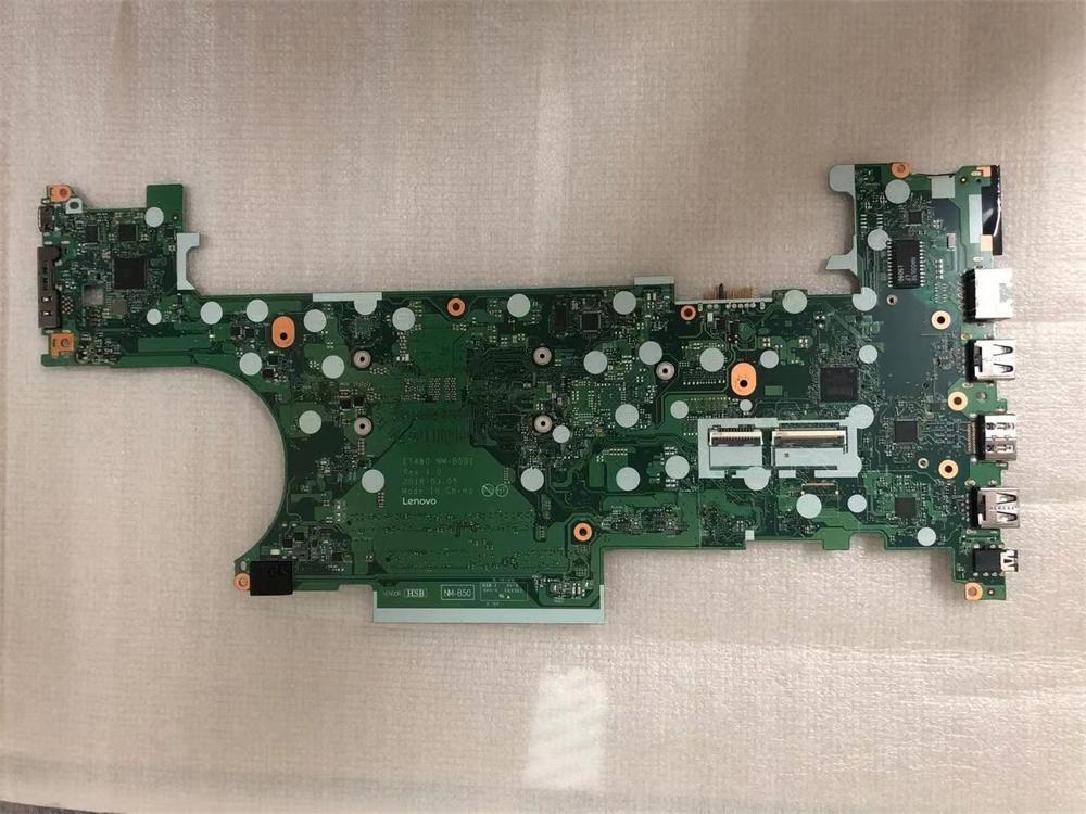 Original Motherboard for Lenovo ThinkPad T480 I7-8650U UMA 01YR340 01YU863
