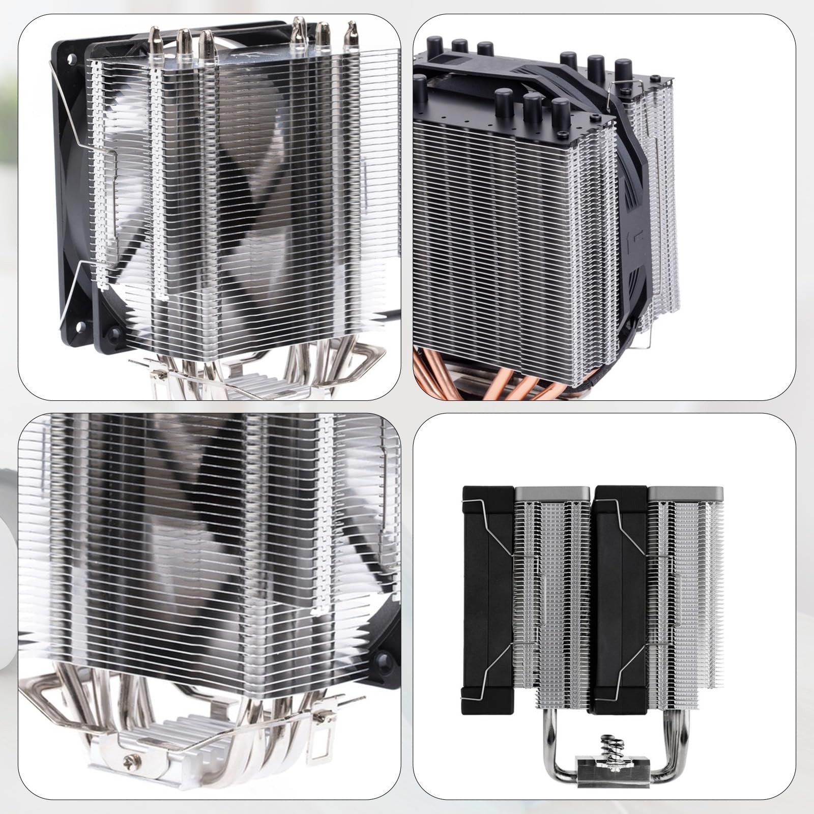 8 PCS 12 CM CPU Heatsink Fan Buckle, Computer Mainboard 12cm Upper Hook