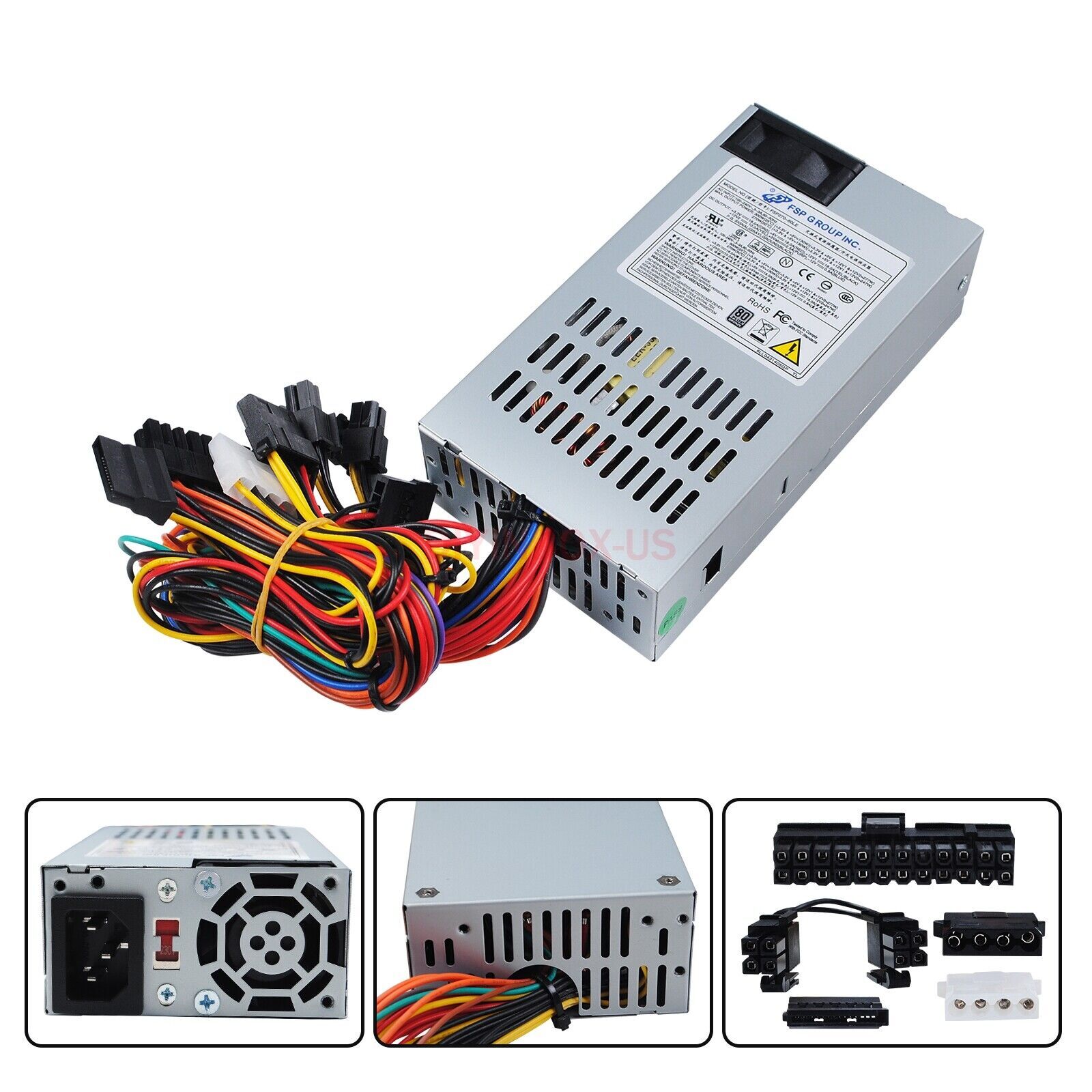 270W Power Supply For FSP270 60LE 1U PSU Flex ATX NAS Shuttle 24-Pin +4 Pin -New