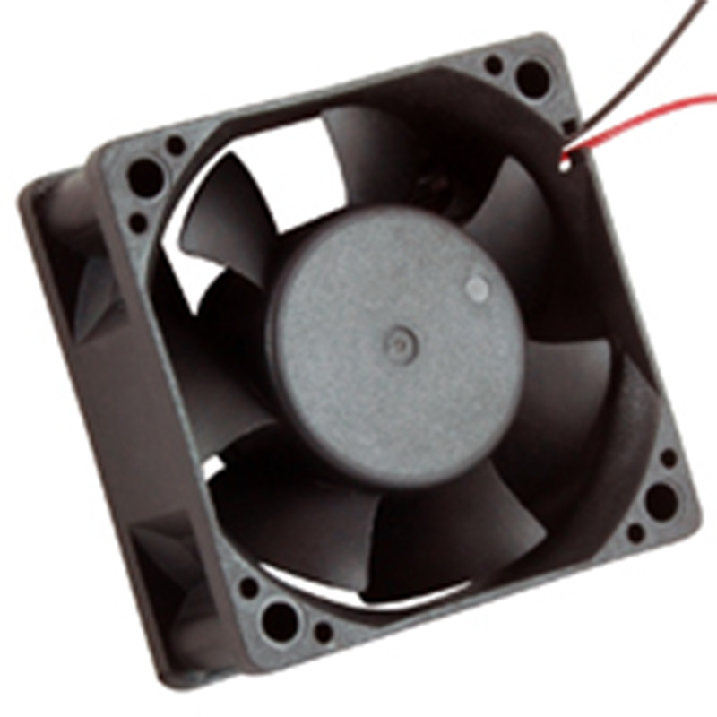 NTE Electronics 77-6025D12 High Speed Fan, Ball Bearing, Thermal Plastic Wire