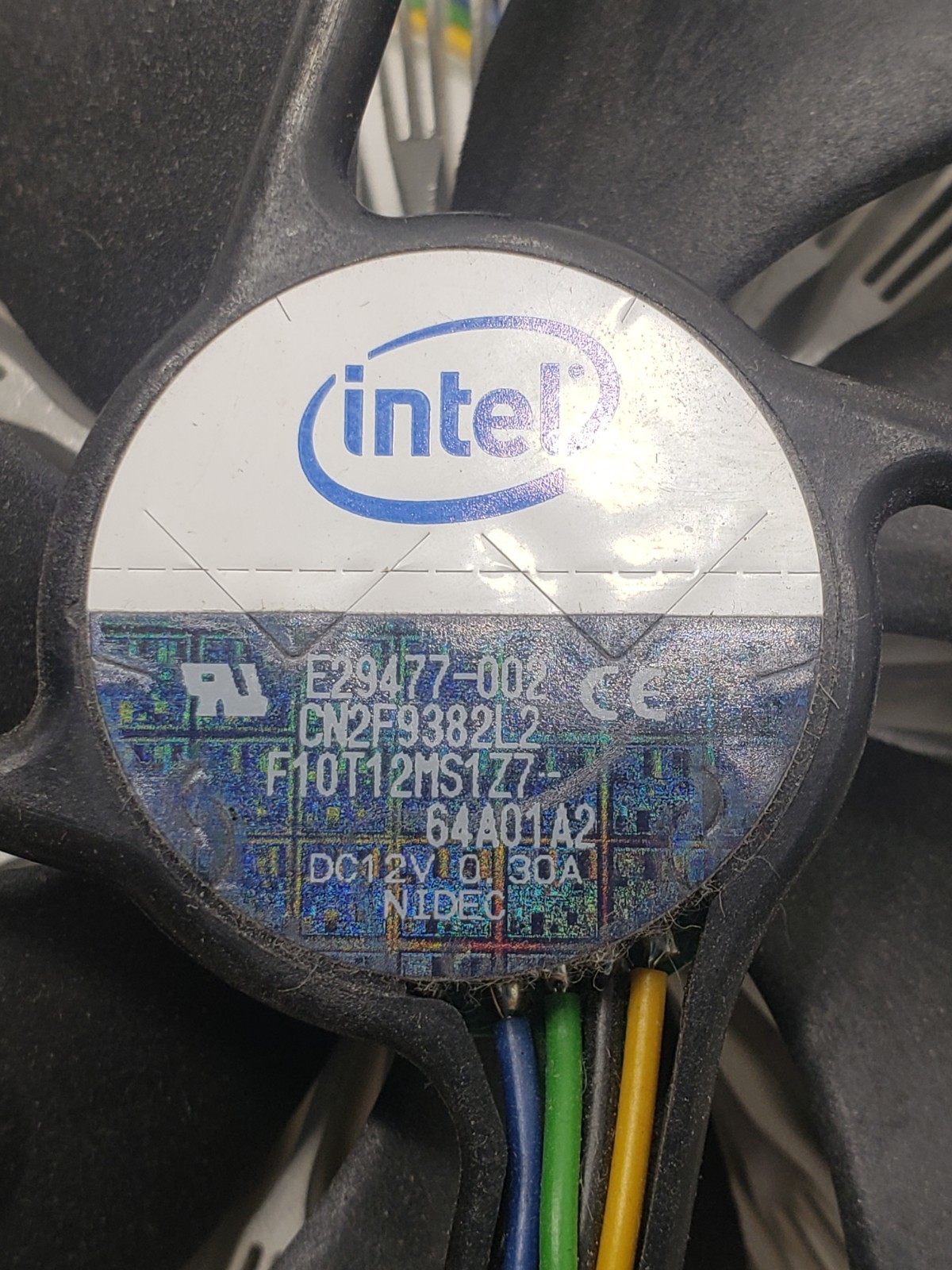 Intel E29477-002 CPU Cooler Heatsink Fan 4-Pin PWM Copper Core LGA115x