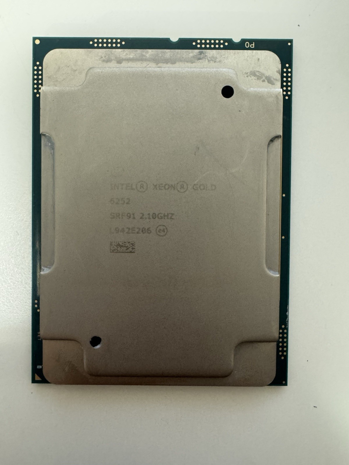 SRF91 Intel Xeon Gold 6252 24-Core 2.10GHz 35.75MB 150W FCLGA3647 Processor