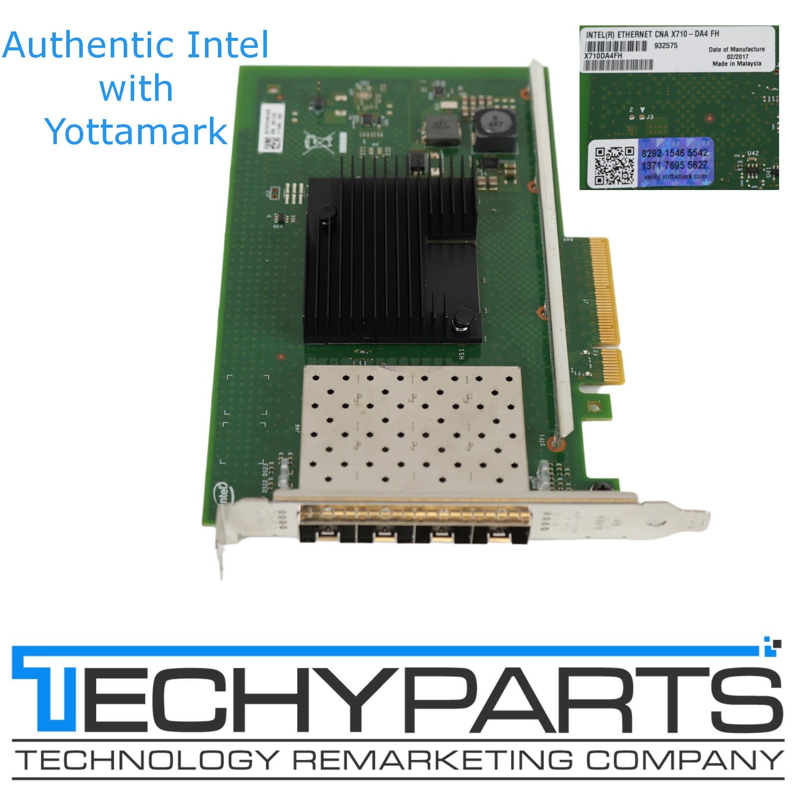 Intel X710-DA4 FH Quad Port 10Gb/s PCI-E 3.0 x8 Ethernet Adapter X710DA4FH