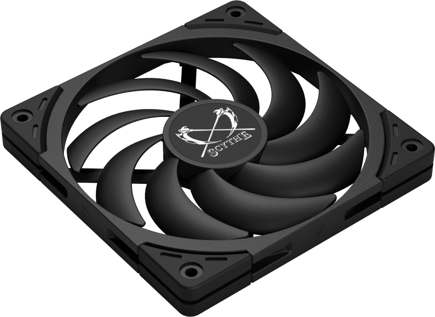 Scythe Wonder Tornado 120 Slim PWN Silent Slim PC Fan,120mm x 15mm, Fluid Dyn…