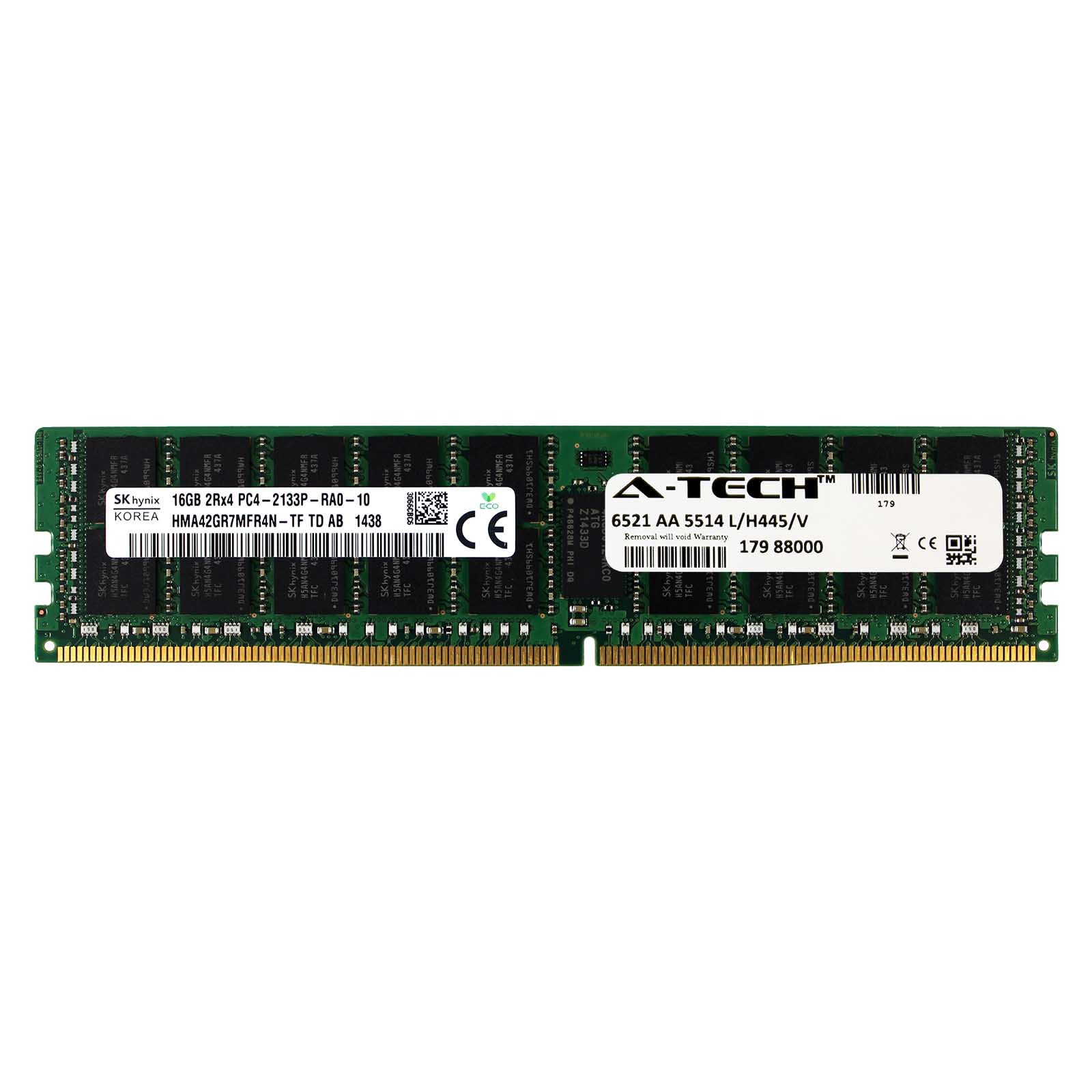 DDR4 2133MHz Hynix 16GB Module HP Cloudline CL2100 CL2200 G3 1211R Memory RAM