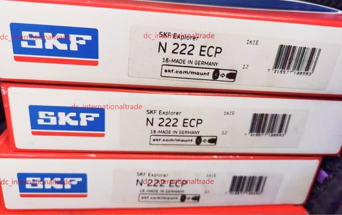NEW SKF N 222 ECP cylindrical roller bearing 1PCS FedEx or DHL