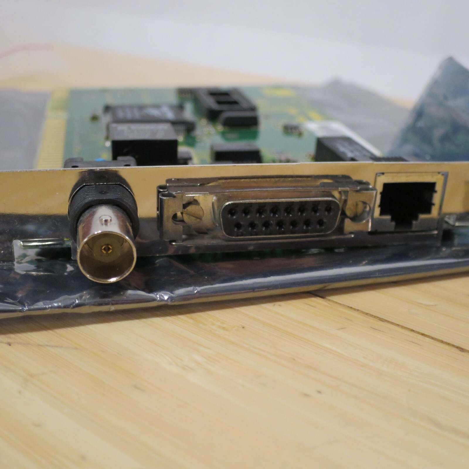 Network Card 3Com Etherlink III 3C509B- ISA DA-15 BNC RJ45 (03)