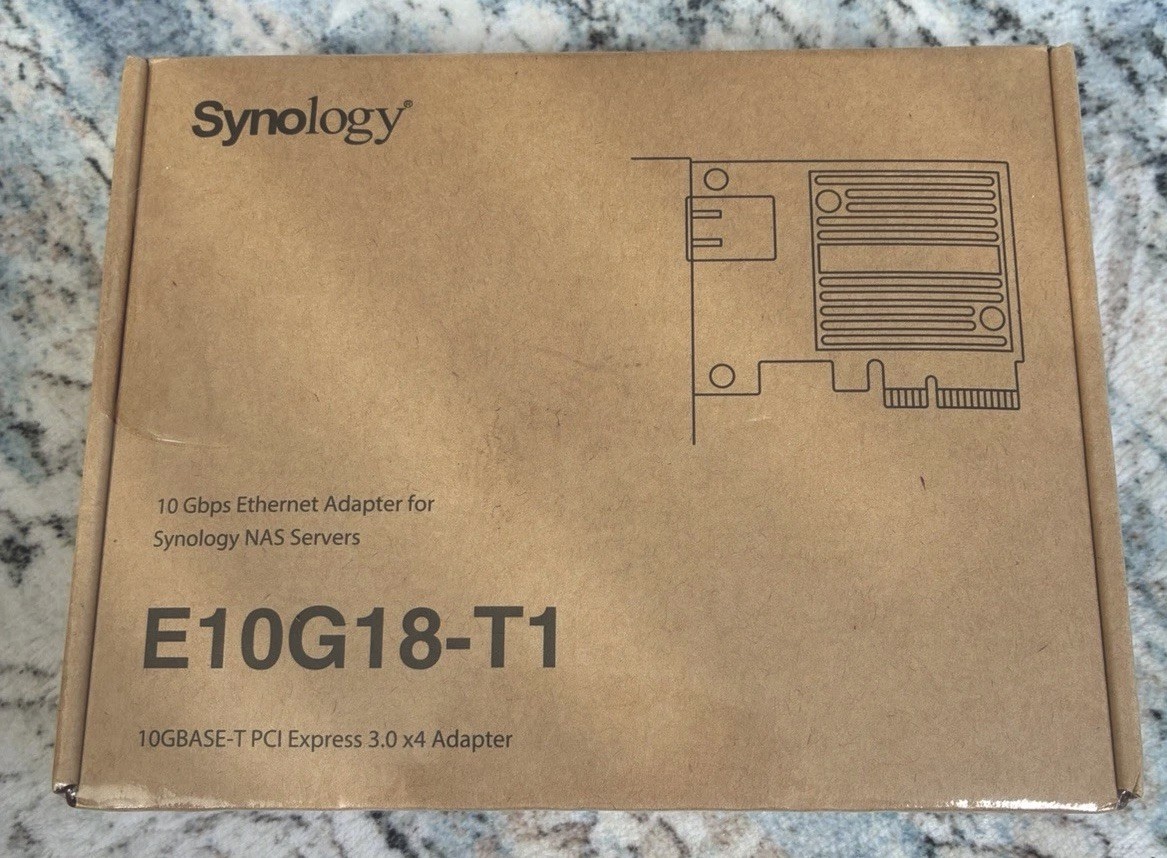Synology E10G18-T1 High-Speed 10GBASE-T/NBASE-T PCIe Expansion Card