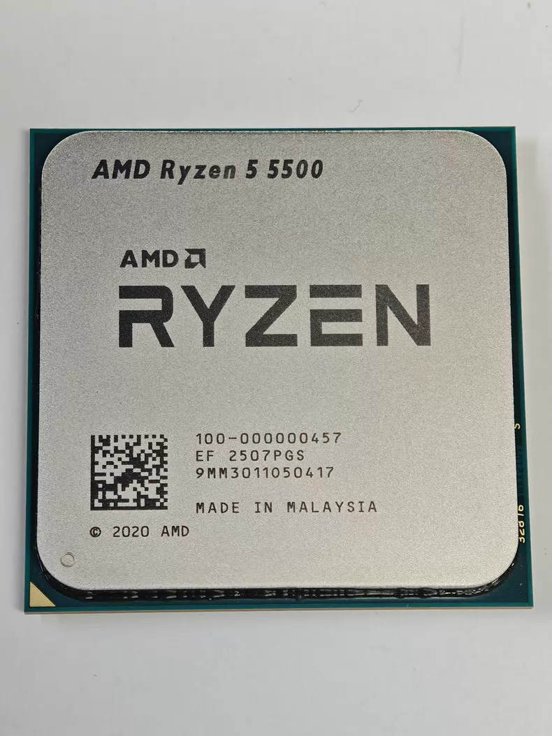 AMD Ryzen 5 5500 6 Core AM4 Twelve-Thread 3.6GHz Processor 65W R5 5500 CPU