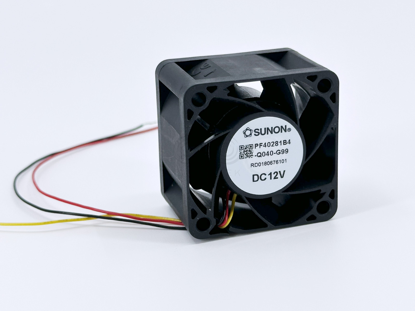 PF40281B4-Q040-G99 SUNON 40mm x 40mm x 28 mm Fan 12VDC 9000RPM Tach Auto Restart