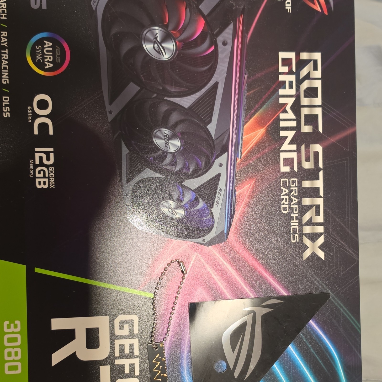 ASUS ROG Strix GeForce RTX 3080 OC 12GB GDDR6X RGB Ray Tracing DLSS