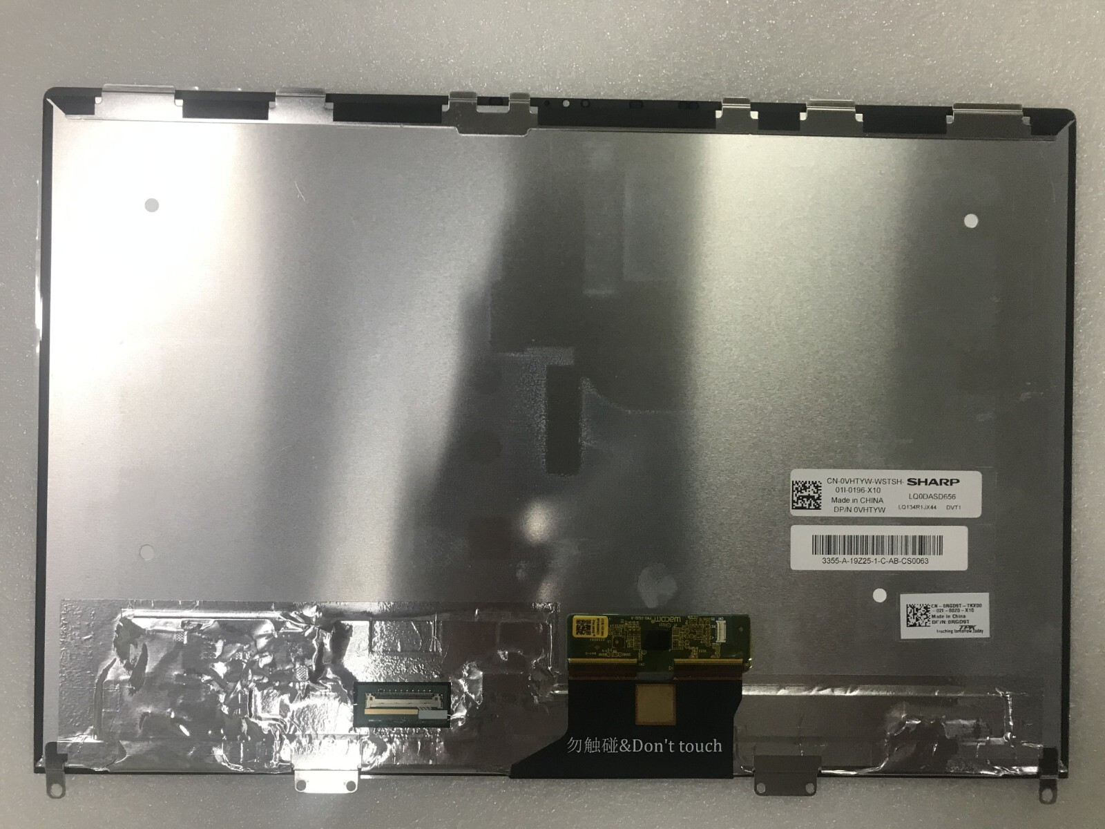13.4″LCD LED screen touch assembly for Dell xps 13 9310 2IN1 UHD DPN:0VHTYW