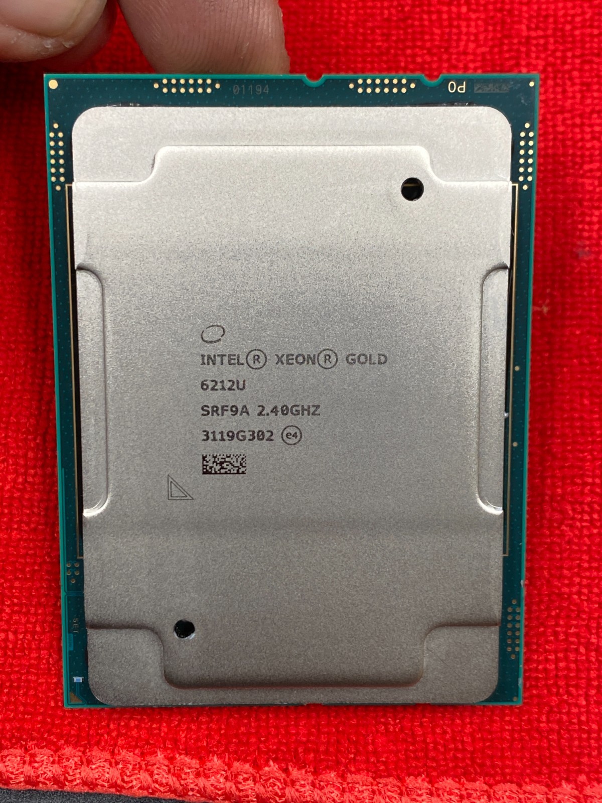 INTEL XEON GOLD 6212U PROCESSOR 24 CORES 48 THREADS LGA3647 TDP 165W SRF9A