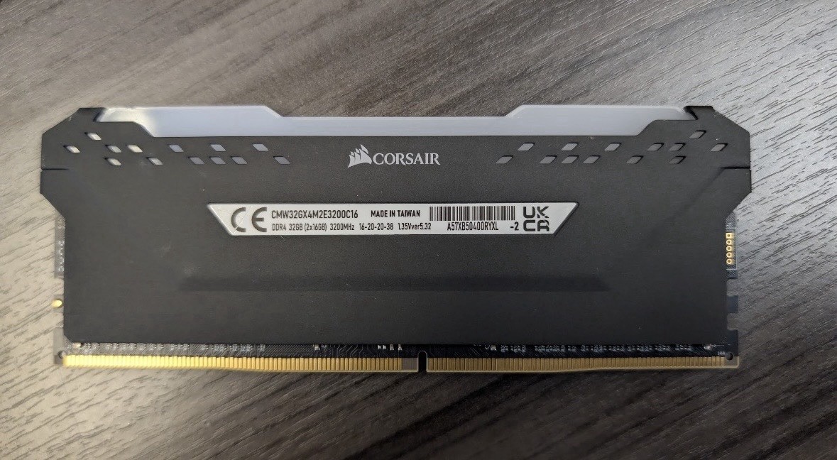 Corsair DDR4 32GB (2x16GB) 3200MHz DIMM RAM CMW32GX4M2E3200C16