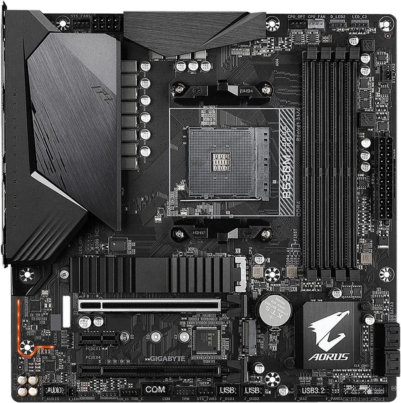GIGABYTE B550M AORUS PRO-P AM4 AMD B550 USB 3.0 Micro ATX AMD Motherboard