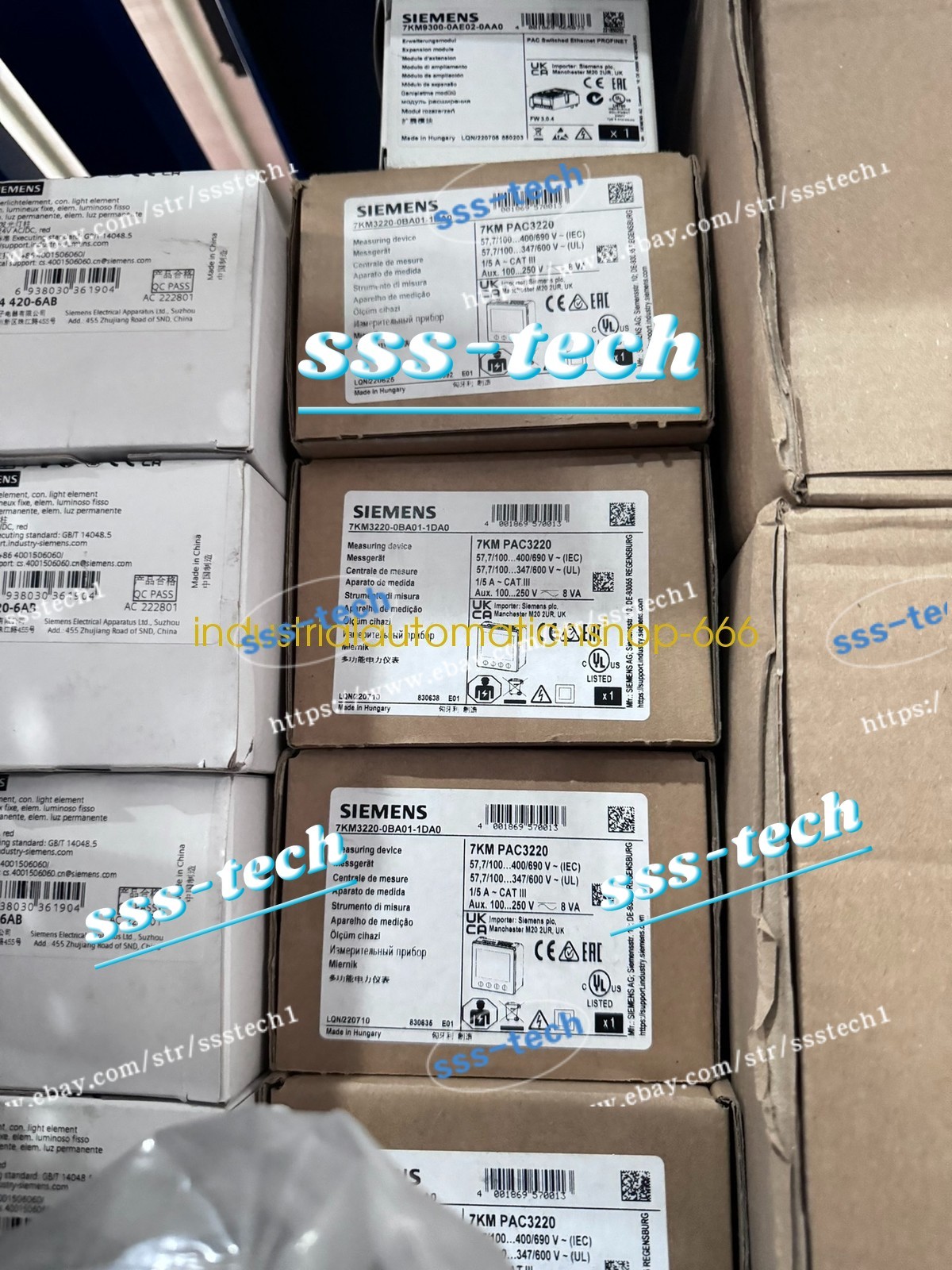 1PCS NEW 7KM3220-0BA01-1DA0 Power meter Via DHL or FedEX