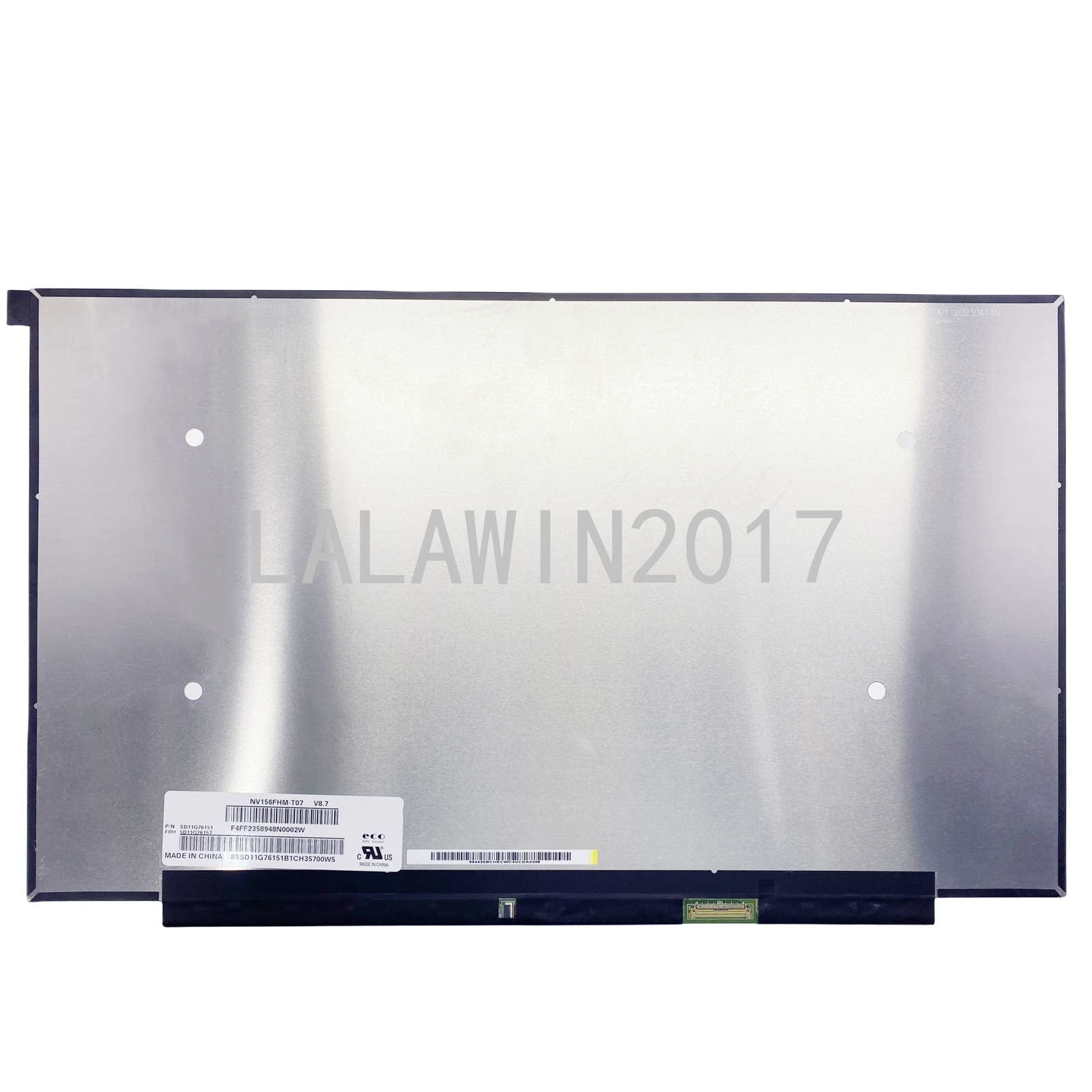 NV156FHM-T07 V8.7 15.6 inch 60Hz Display Matrix 1920X1080 40 Pin Origina Screen