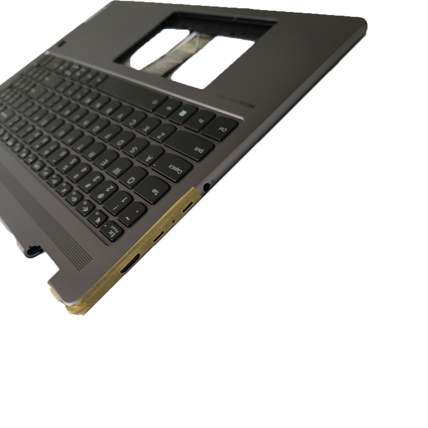 New For Lenovo Yoga 7 16 ARP8 83BS Palmrest Keyboard Arctic Grey HQ207220BR000