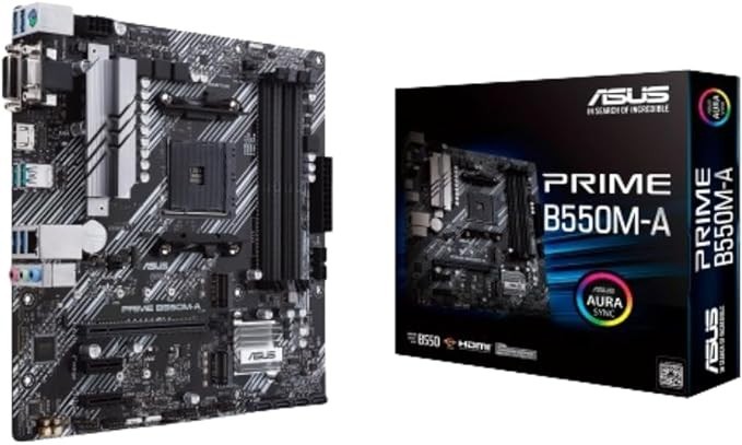 ASUS Prime B550M-A WIFI II Socket AM4 AMD Motherboard – 90MB19X0-M0AAY0