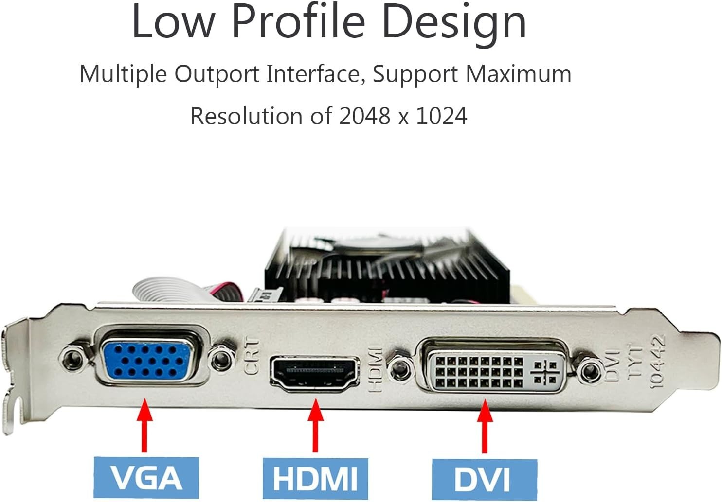 Nvidia GeForce 210 1GB Video Card – Ideal for Photo Editing and Casual Gaming