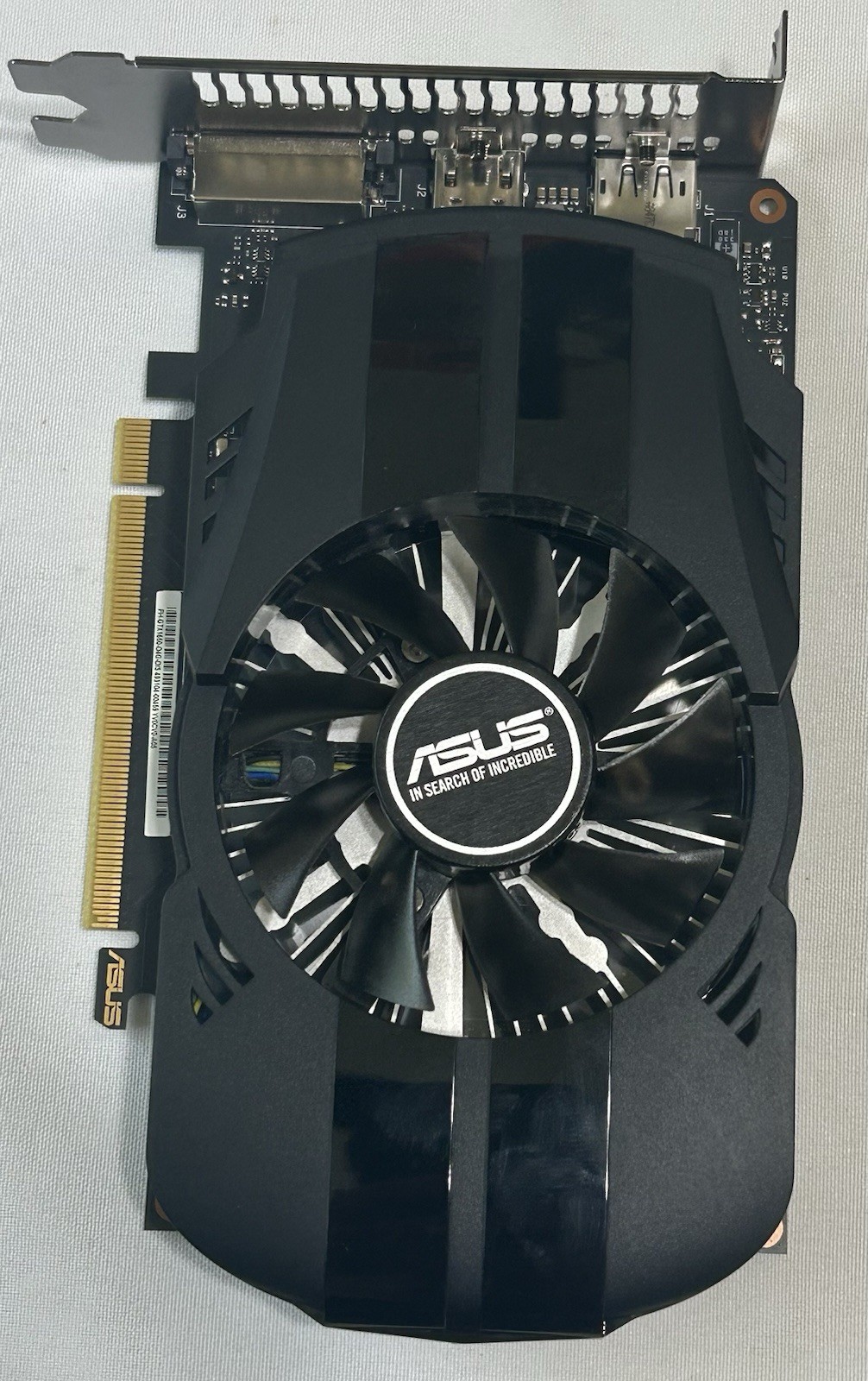 ASUS GEFORCE GTX 1650 GRAPHICS CARD – PH-GTX1650-04G – 4GB GDDR5 – read