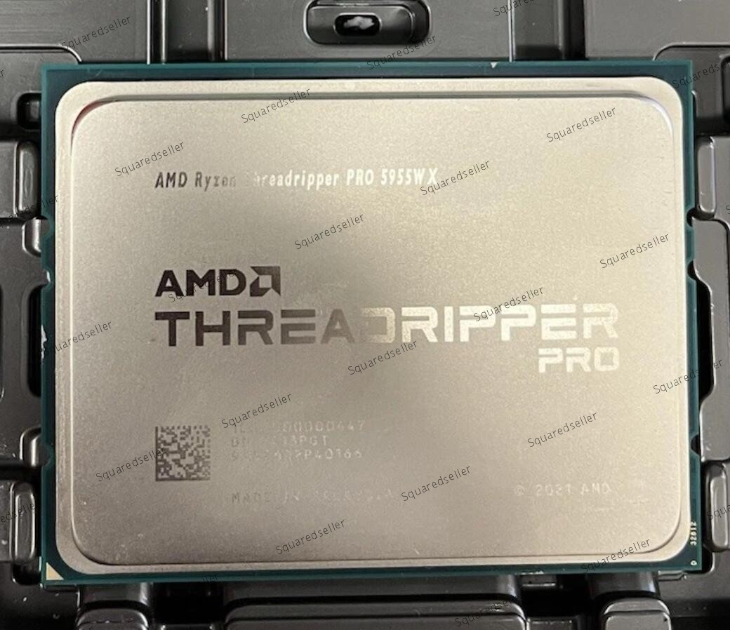 AMD Ryzen Threadripper Pro 5955WX Unlocked 4GHz 16 Core 32T sWRX8 CPU Processor