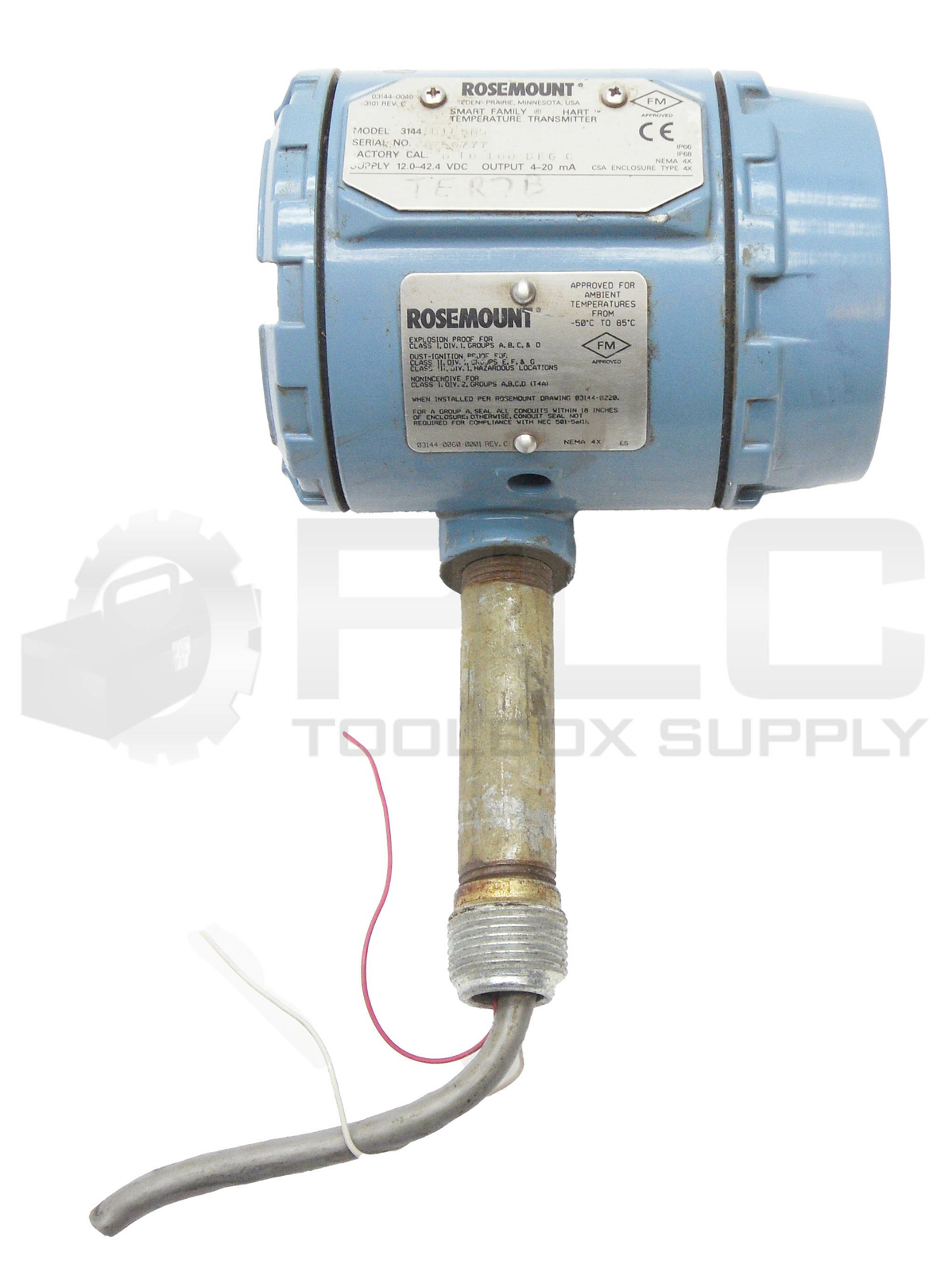 ROSEMOUNT 3144 D1E5M5 TEMPERATURE TRANSMITTER